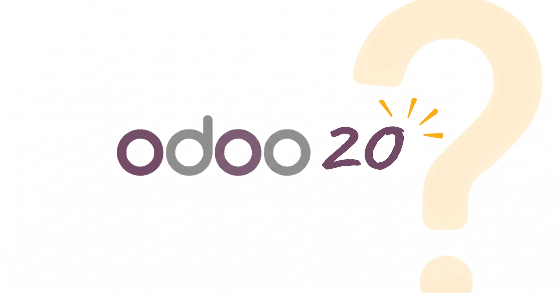 Novedades Odoo 20