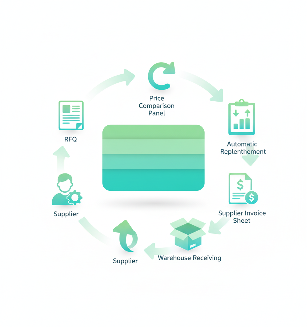 Gestión de compras en Odoo