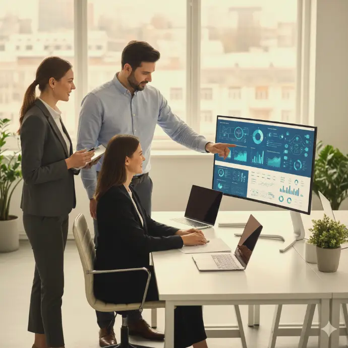 Equipo técnico realizando soporte Odoo para clientes