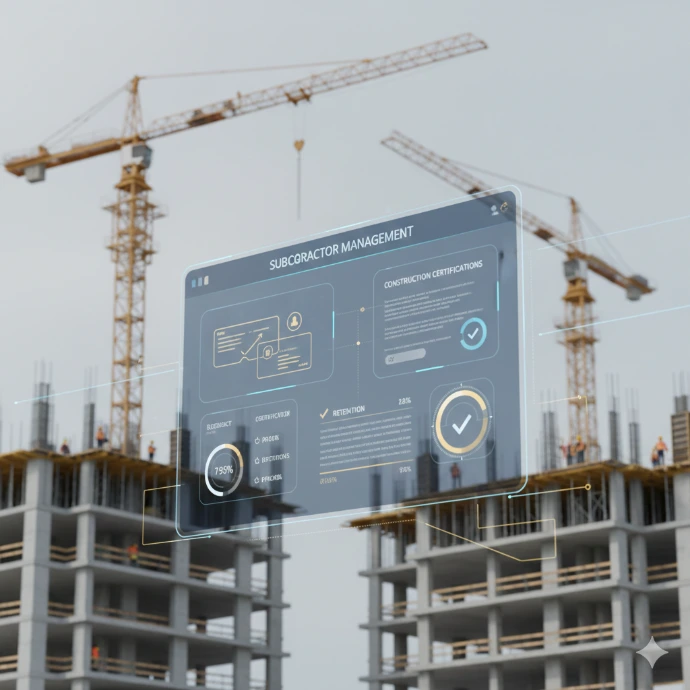 Panel de control de ERP para constructoras con seguimiento de costes y avance de obra