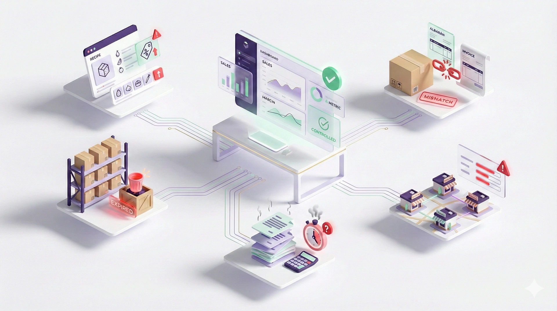 Gestión inteligente de compras y aprovisionamiento en ERP para restaurantes con Odoo