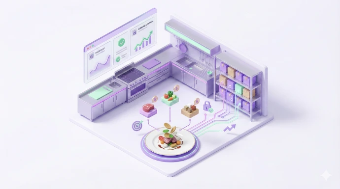 Ingeniería de menú y control de escandallos en cocina con ERP para restaurantes