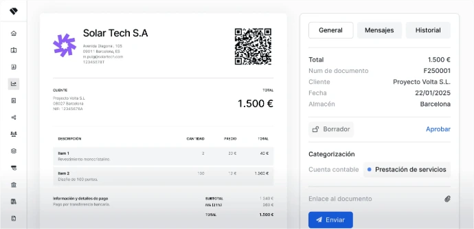 Software Holded para gestión empresarial en la nube para pymes y autónomos