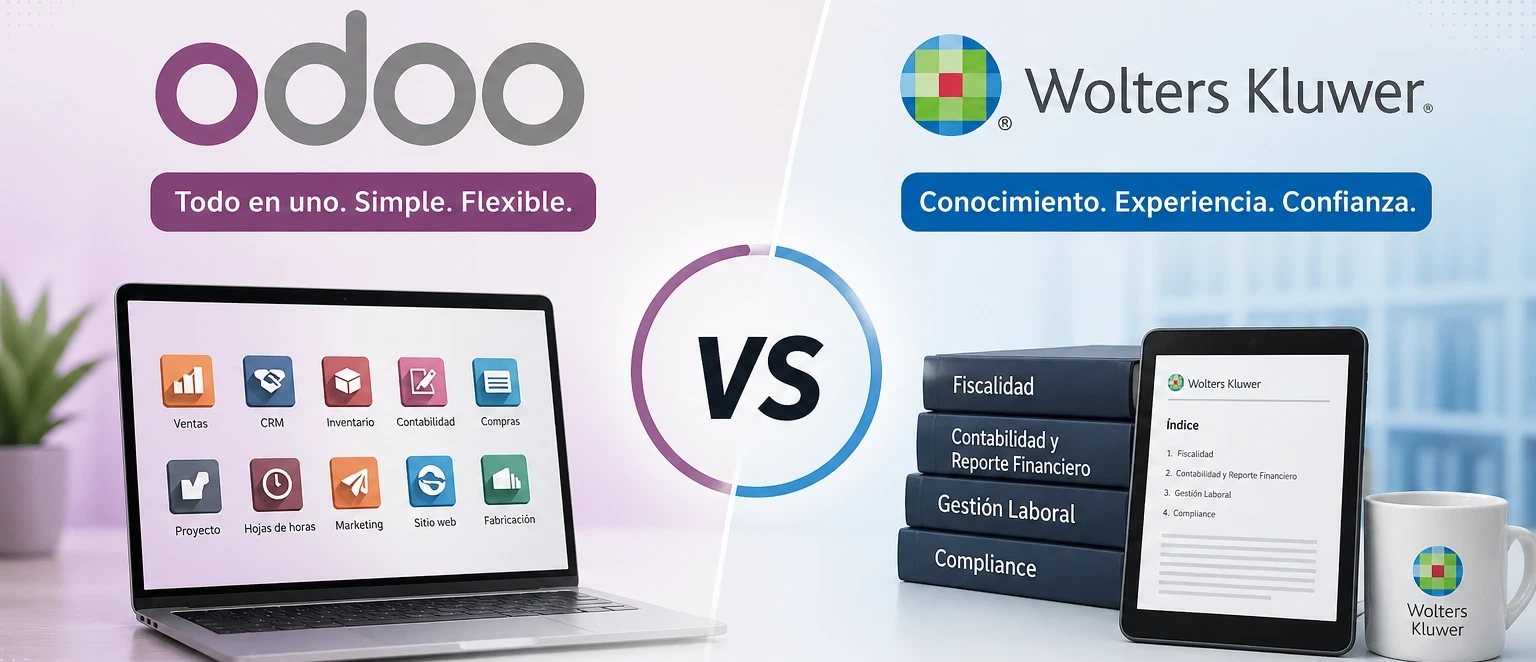 Odoo vs A3 Wolters Kluwer